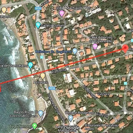 Oasi Del Cuore - Graziose Con Vista Mare A 7 Min Dal Mare Di Castiglioncello